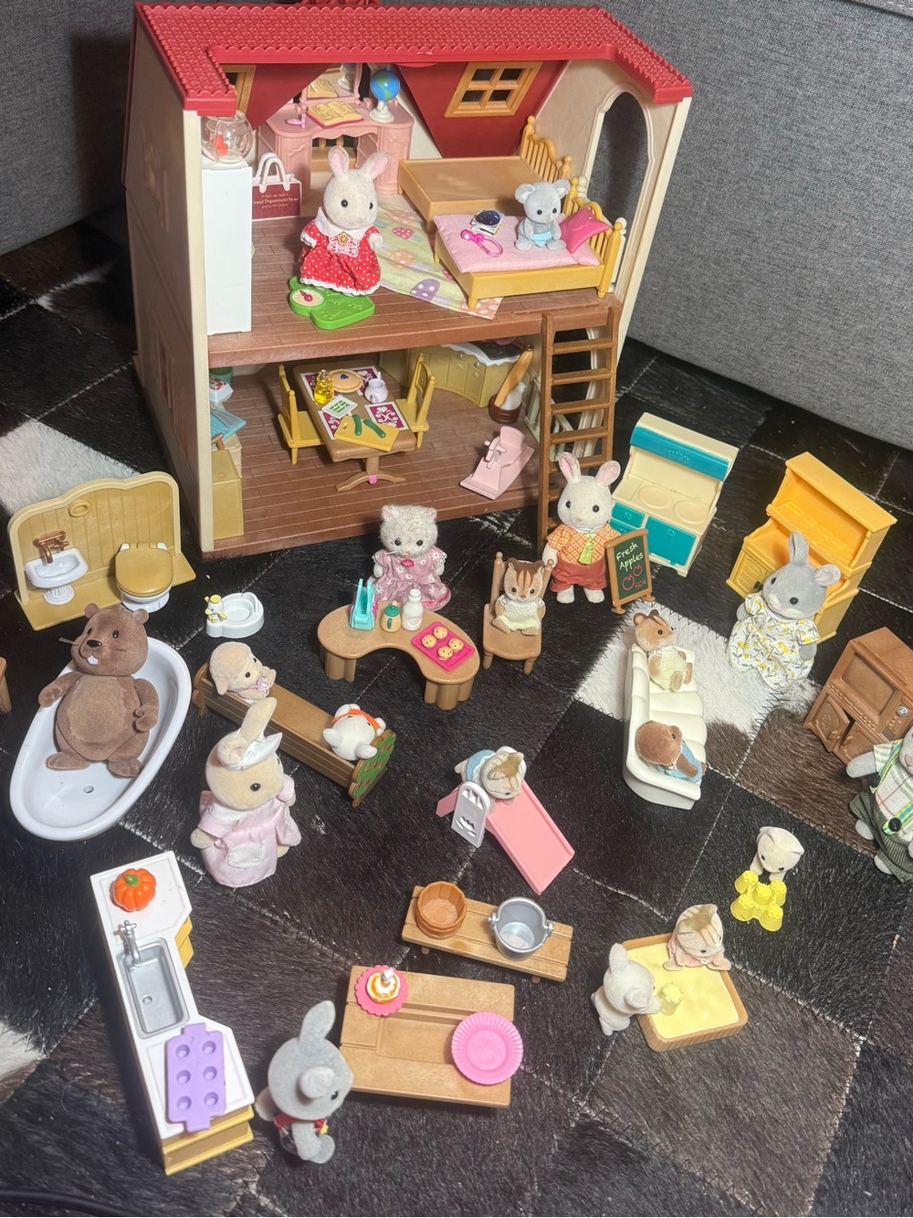 Calico Critters assorted  with accessories